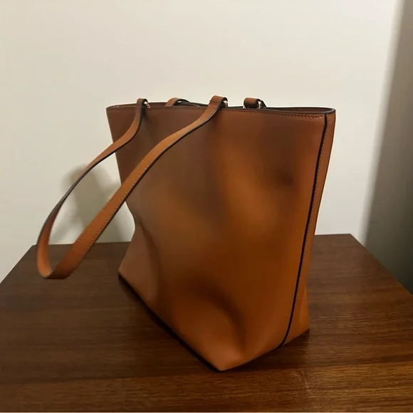 Michael Kors Tan Leather Tote - Picture 6 of 9